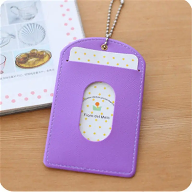 Coloffice 1 шт. чистый цвет мультяшный держатель для карт примечание ID кредитная карта