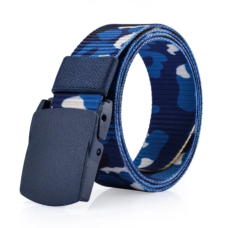 2017 дизайнерские Ремни для Для мужчин Одежда высшего качества камуфляж холст
