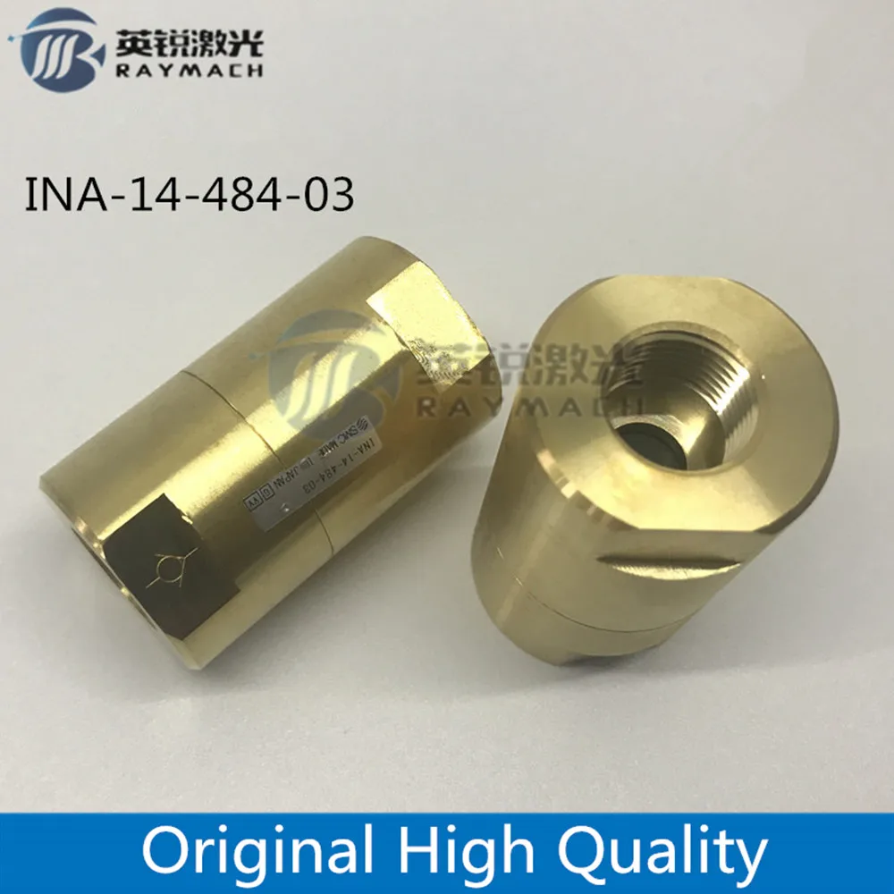 

smc check value INA-14-484-03 one way check valve fiber laser cutting machine parts solenoid valve original non-return valve
