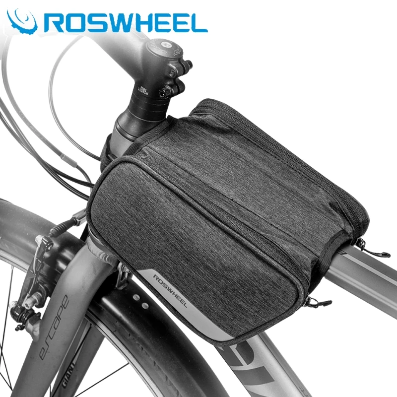 

Roswheel основы серии 121471 Водонепроницаемость Велоспорт велосипед Топ труба сумка велосипедов Передняя Рамка Паньер чехол черного цвета