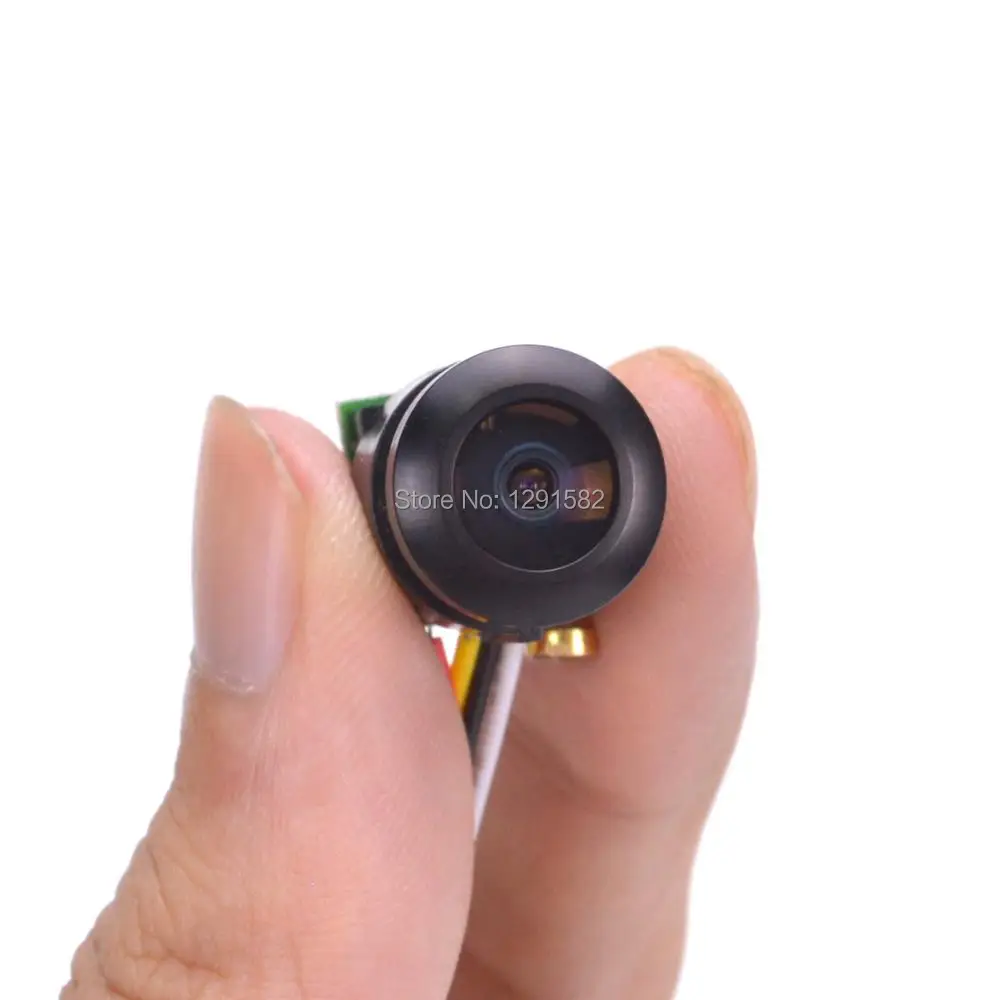 FPV 1200TVL 120 градусов сверхмаленькая цветная видеокамера с аудио для Mini RC 200 250 300
