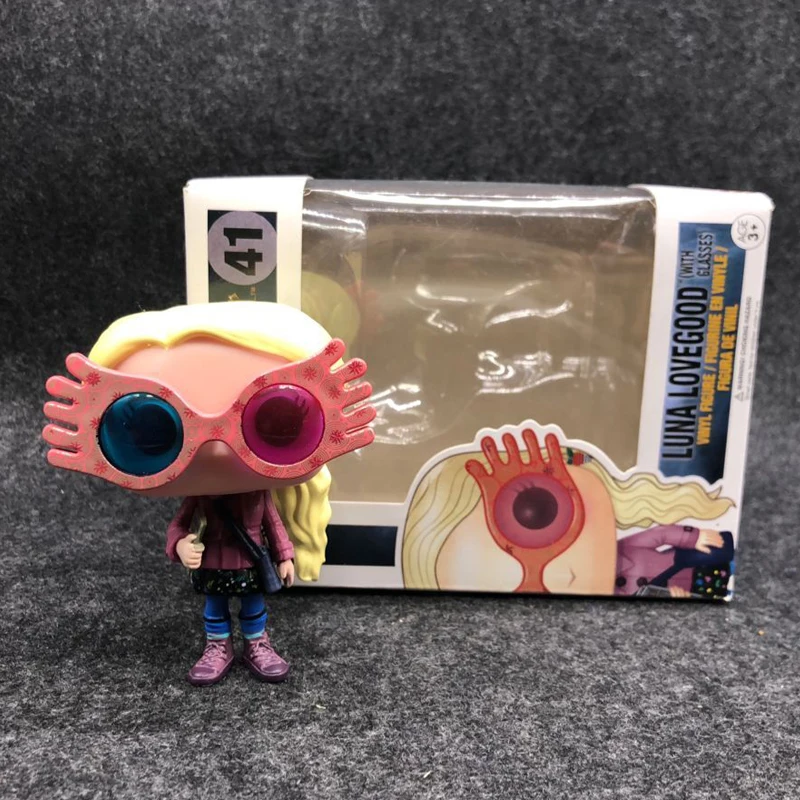 Фильм персонажа Гарри Поттера Luna lovegood со стразами высота каблука 10 см Виниловая