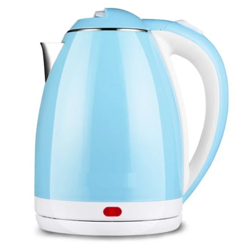 CLA98 2 бесплатная доставка синий светодиодный стеклянный электрический чайник