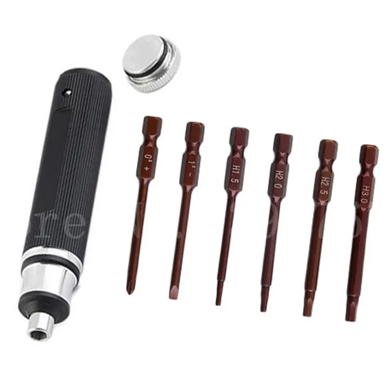 6 in 1 Hex Screw Driver Set Steel RC Heli Plane Car Tools Kit 1.5MM 2.0MM 2.5MM 3.0mm Mini Helicopter Boat | Игрушки и хобби