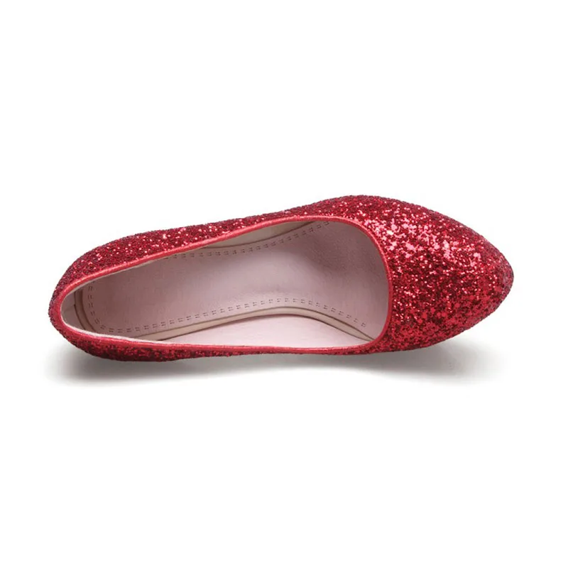 

Women Pumps Lady Shoes High Thin Heels Pointed Toe Sequined Cloth Platform Fashion Party Sexy Wedding Slip-On Shallow Stilettos