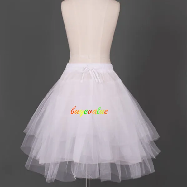 Юбка свадебное Платье Underskirt Новый 4 Слоя Девушки Цветка Кринолин Jupon|crinoline jupon|flower
