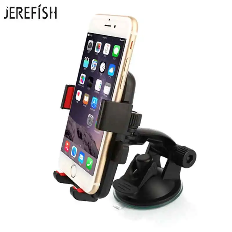 Автомобильный держатель для телефона JEREFISH на присоске приборной панели с