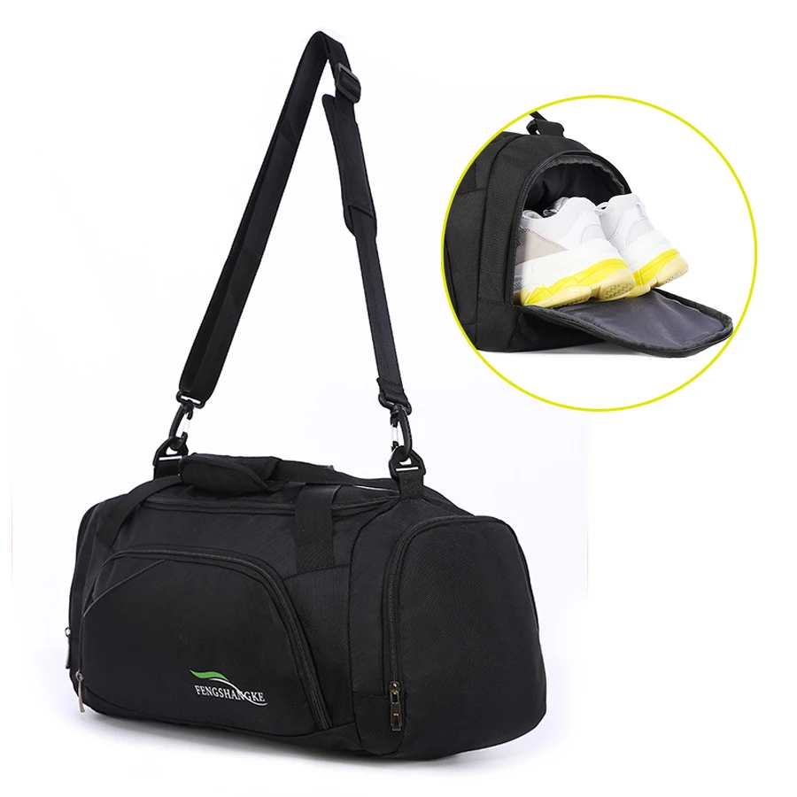 Gym Bag Men Shoes Separate Space Fitness Waterproof Outdoor Sport Bags Travel Handbag Training Shoulder Duffle Tactics sac | Спорт и