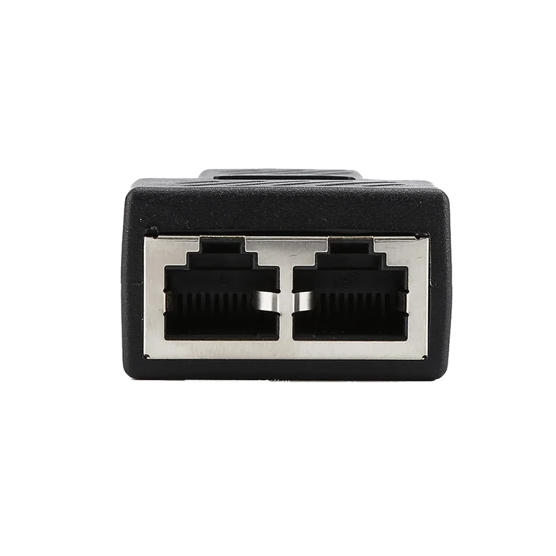 От 1 до 2 способа LAN Ethernet сетевой кабель RJ45 Женский адаптер разъём разветвитель для