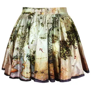 Женская юбка с принтом цифровым 3 d 2014|skirts summer|fashion miniskirtfashion design skirts |