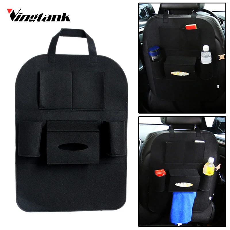 Vingtank Car Seat Back Bag Organizer Travel Storage Multi Auto with Tissue Box Drinks Holder | Автомобили и мотоциклы