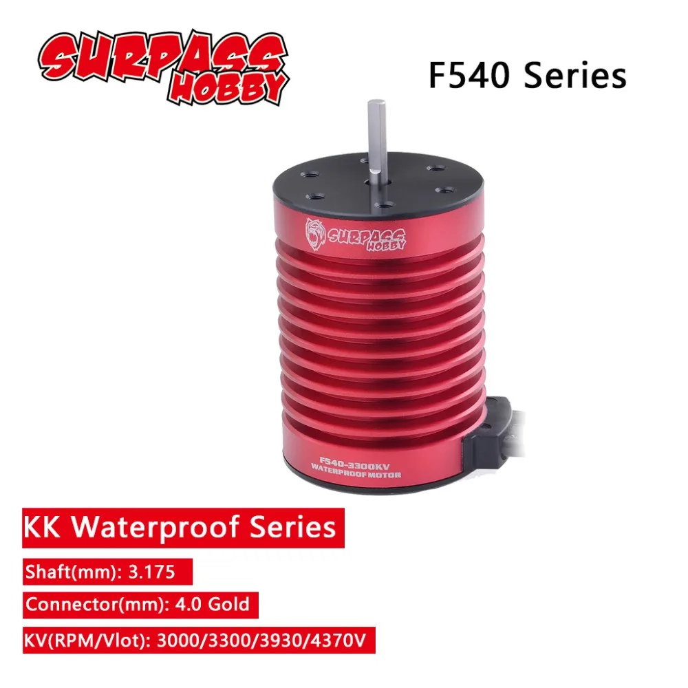 F540 бесщеточный мотор 3 175 мм 3000KV 3300KV 3930KV 4370KV для 1/10 RC Тамия осевой Redcat HSP Drift Racing