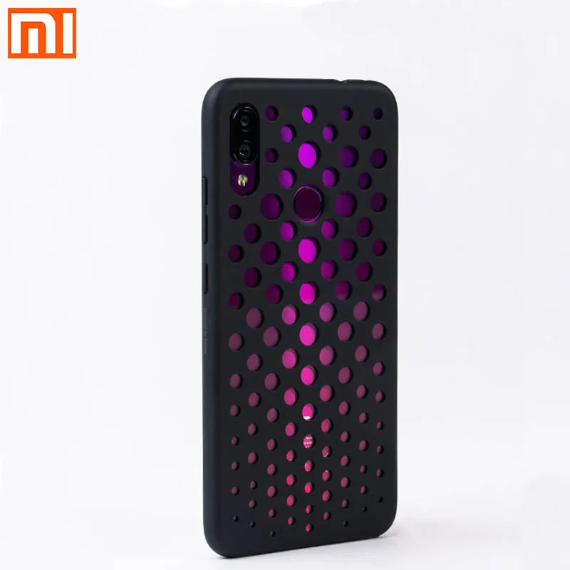 Оригинальный чехол для xiaomi redmi note7 официальная задняя крышка из поликарбоната с