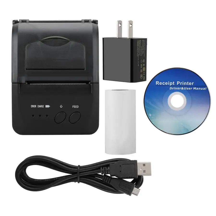 5809ln-беспроводной Bluetooth wifi USB Mini от 1 до 8 Термопринтер для IOS/Android/Window 110-240 v принтер этикеток
