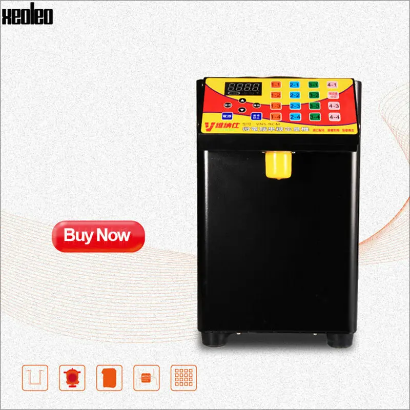 Автоматическая машина для фруктозы Xeoleo Пузырькового чая/Кофейни дозатор л чая