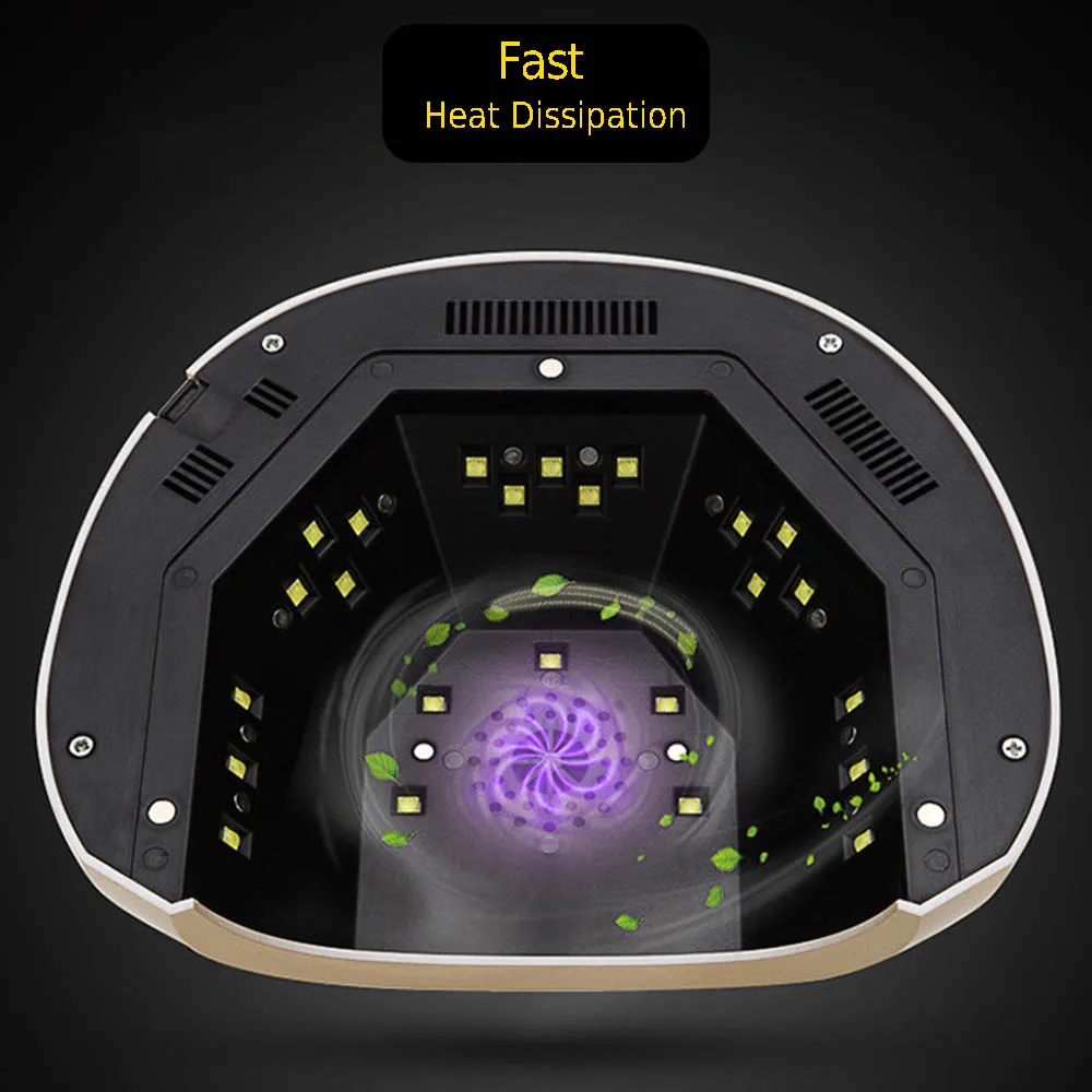 Timistory 48W UV Lamp Gel LED Nail Dryer For Nails All Polish Sensor Sun Led Light Art Manicure Tool | Красота и здоровье