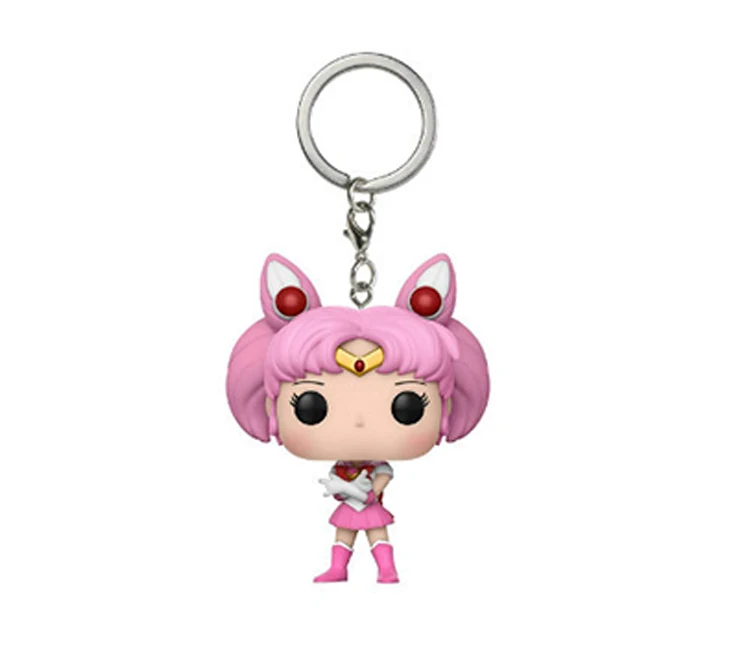 8 with box Сейлор Мун фигурки брелок Мода ПВХ японское аниме Сейлор Мун tsukino petit figuarts вечерние украшения для девочек - Цвет: 8 with box