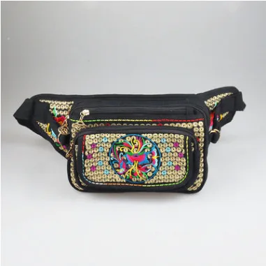 Лидер продаж модные женские сумки с вышивкой на талию для покупок! Женские