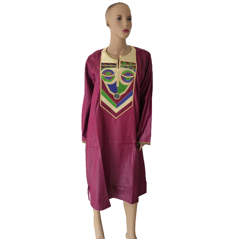 Женское платье с принтом MD большого размера вышивкой в африканском стиле