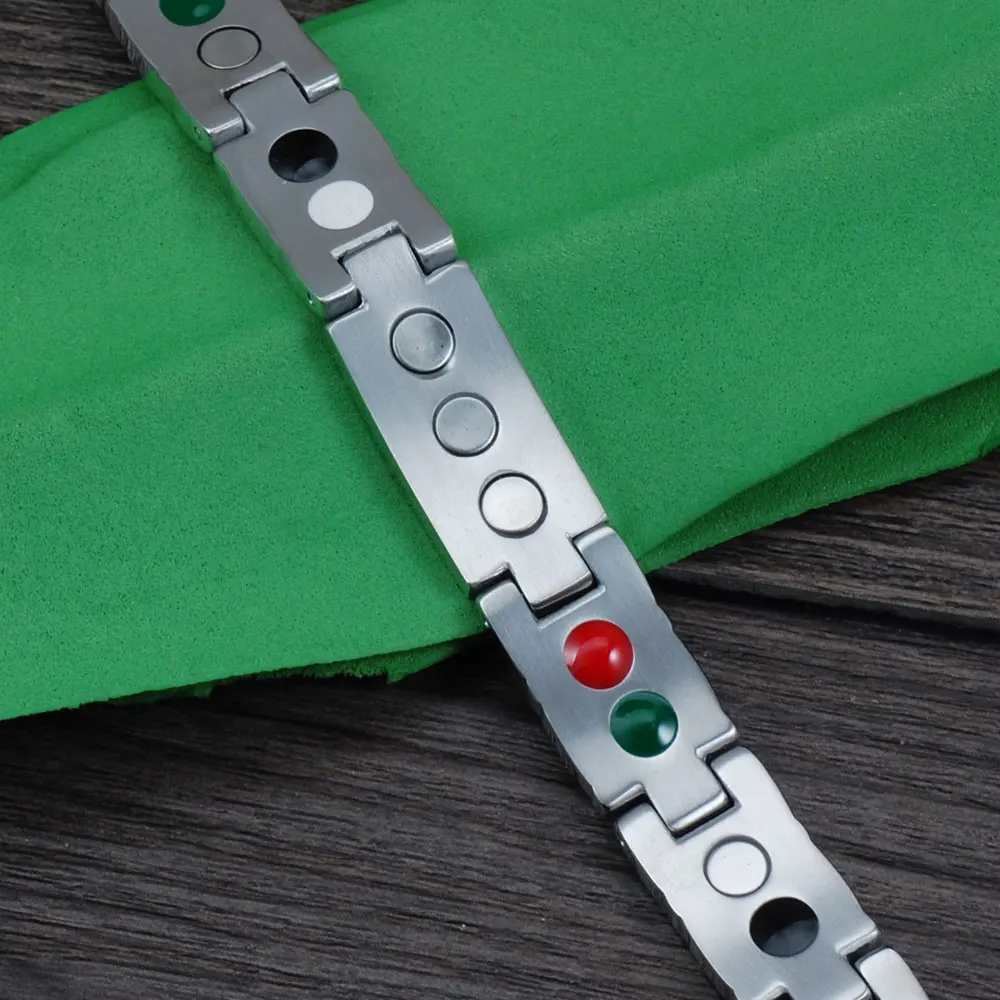 Ювелирные изделия Wollet японский титановый магнитный браслет для женщин и мужчин