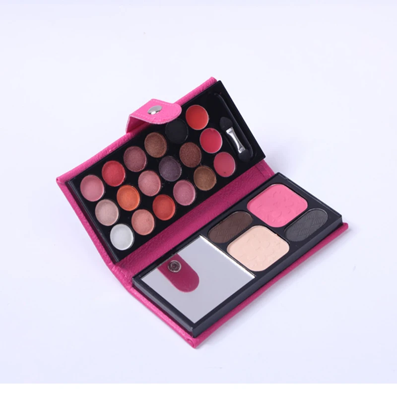 Тени для век Палитра матовые и мерцающие тени профессиональный макияж полностью