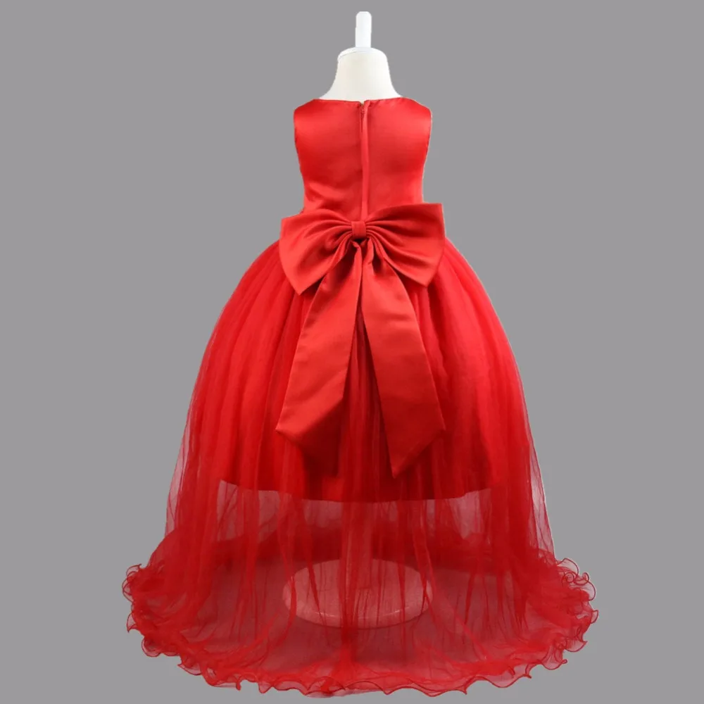 Ladystreet Лето Новые детские платье принцессы без рукавов пачка свадебное девушки