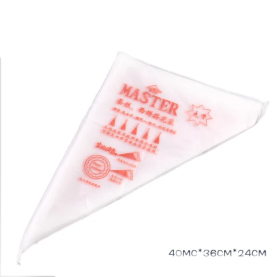 Новинка 100 шт./упак. 3 размера одноразовый кондитерский мешок для глазирования