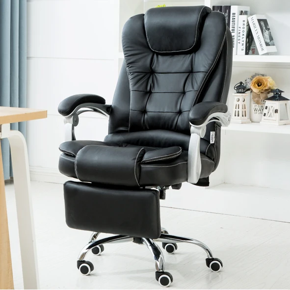Черный стул с складные подставки для ног вращения лежа модели|rotating chair|chair chairschair