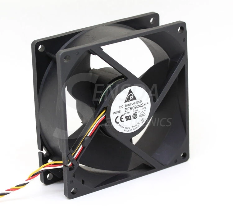 Для delta EFB0924SHF 9032 9 см 90 мм DC 24V 0.38A серверный инвертор корпус осевого охлаждения