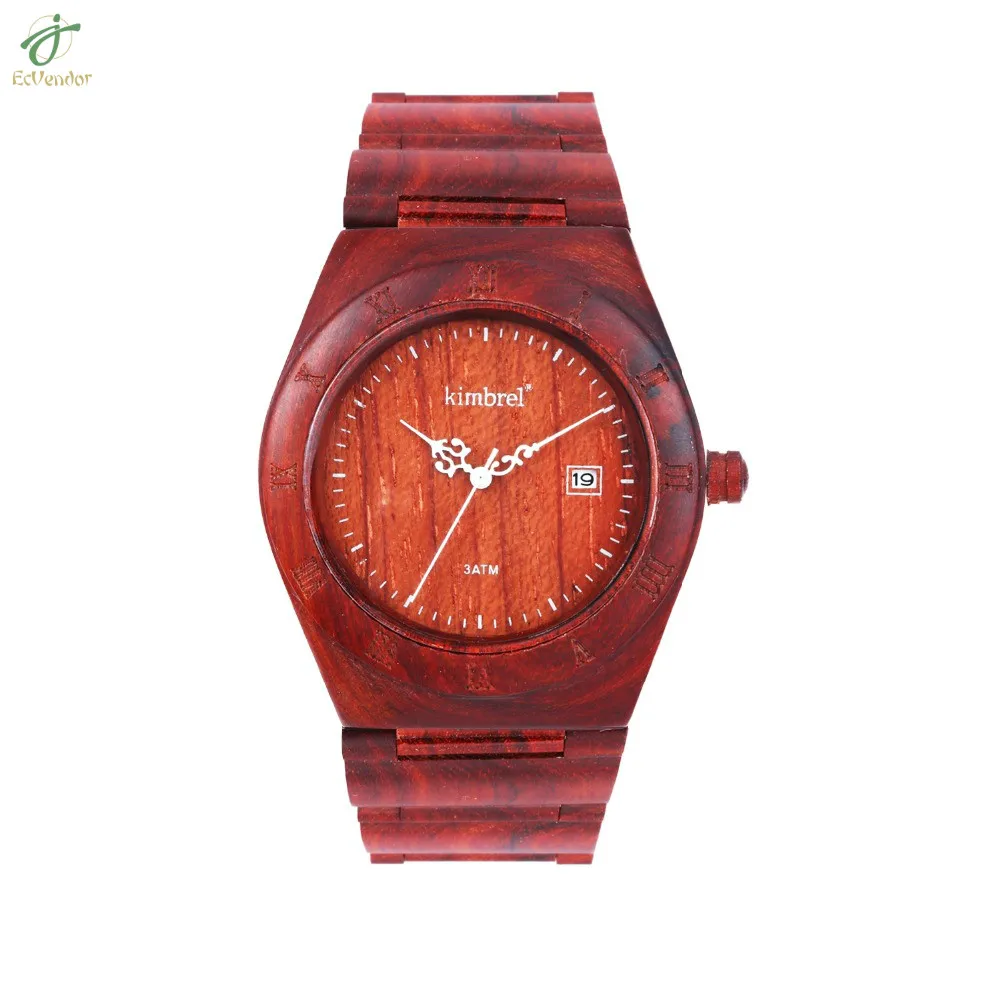 Новый Сандал Часы старинные мужской Кварцевые часы Для мужчин Повседневное