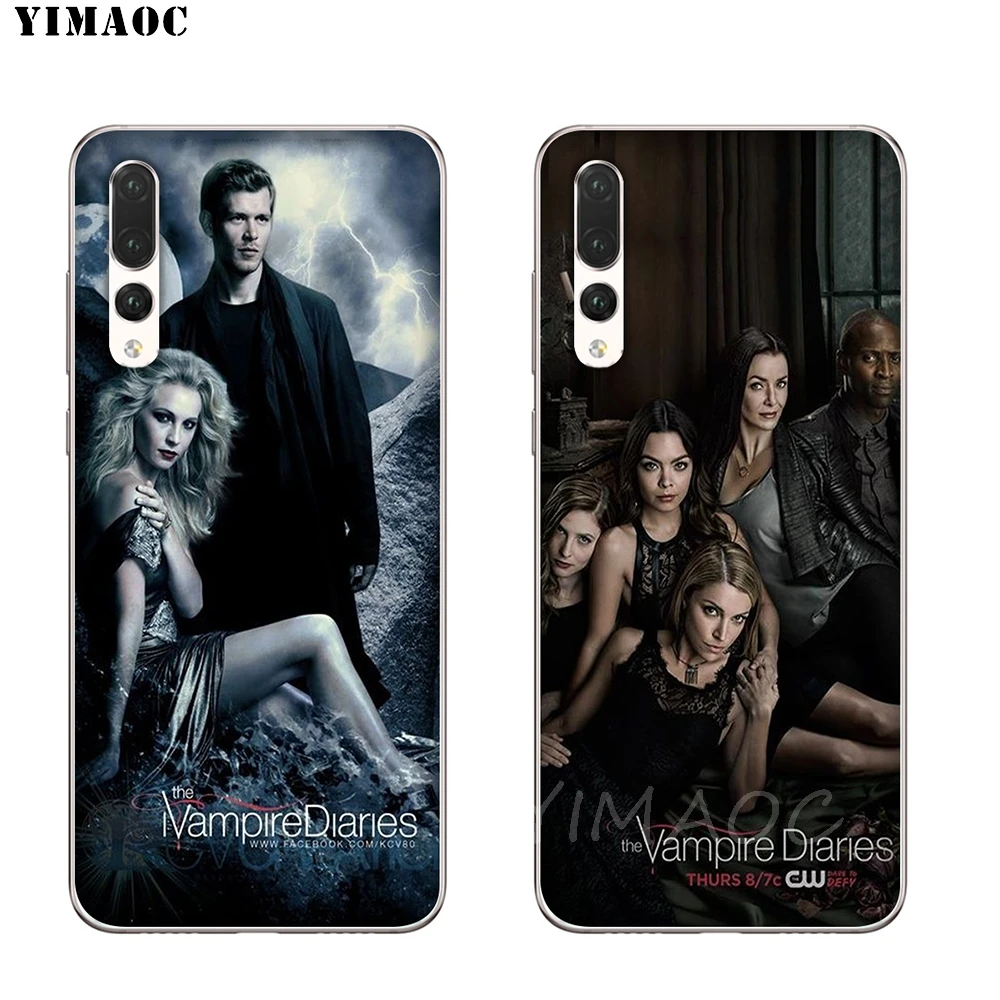 YIMAOC The Vampire Diaries TV Soft Case for Huawei P8 P9 P10 P20 P30 Lite Pro P smart 2019 TPU Cover |
