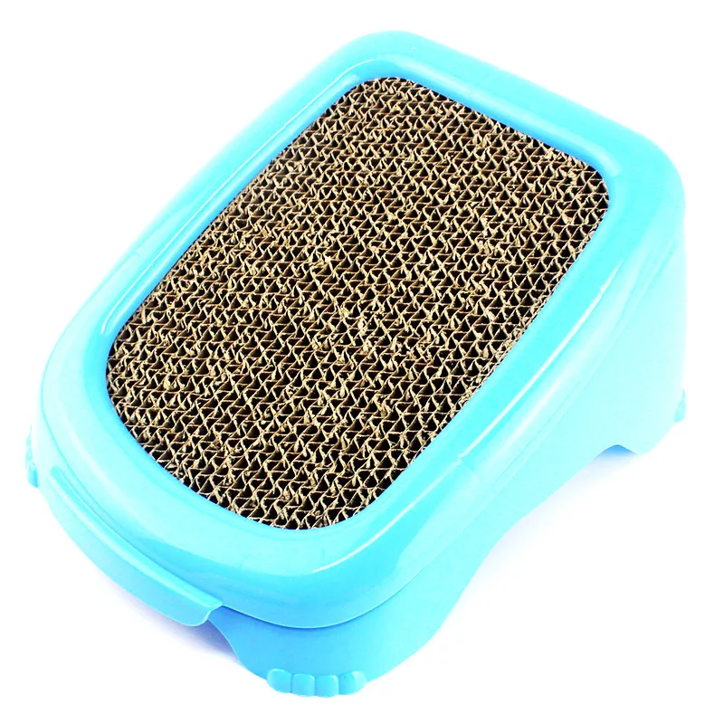 Новая игрушка для домашних животных кошачья Когтеточка из гофрированного