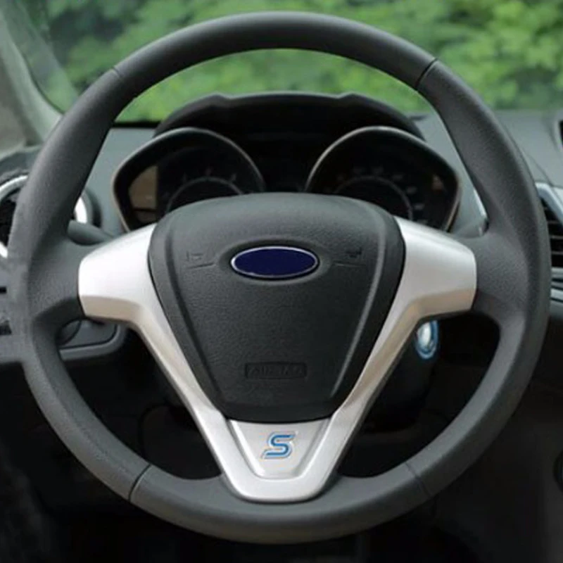 Мой хороший автомобильный ABS рулевое колесо с отделкой наклейки блестками для Ford