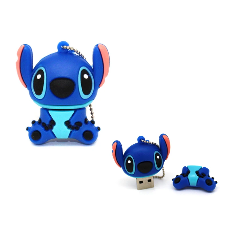 Mini Lovely Cartoon Lilo & Stitch USB 2 0 флеш накопители 8 ГБ 4 накопитель 32 Гб карта памяти 16