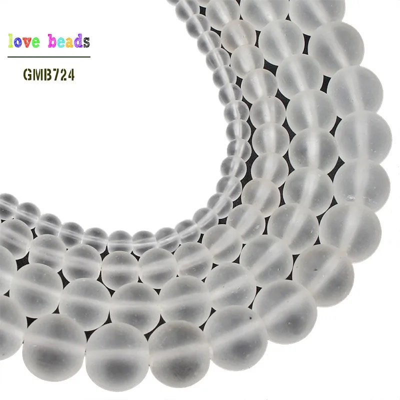 Оптовая продажа бусины из натурального камня искусственные матовые россыпью для