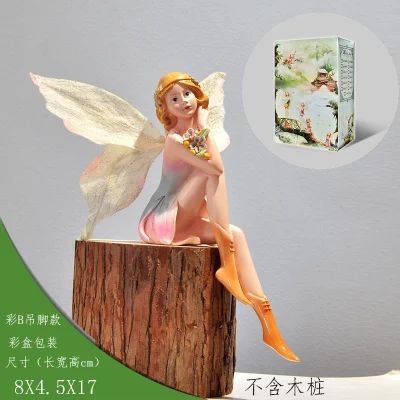 Сказочные украшения для сада и дома подвесная кукла сказочный ангел гостиная ТВ