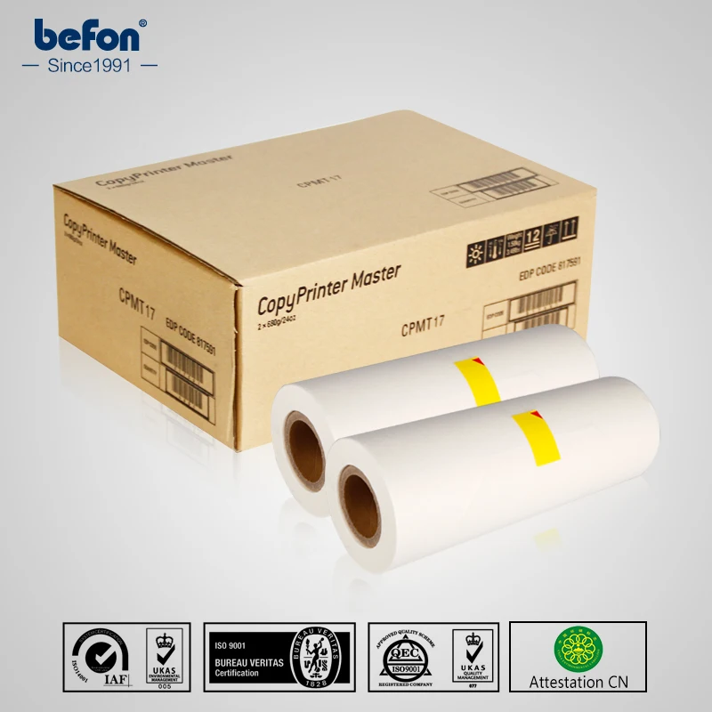 

Befon Master Roll CPMT17 B4, совместимый с Gestetner JP1250 1255