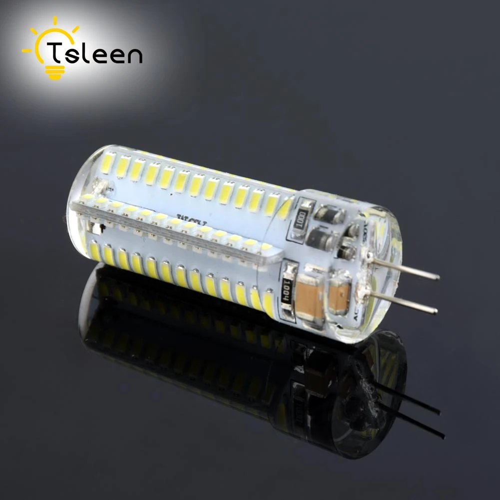 G4 светодиодный 12V DC 12V AC DC 220V AC 3014 SMD 360 градусов лампа 3W 5W 6W 8W 9W для дома, офиса, студии и выставок