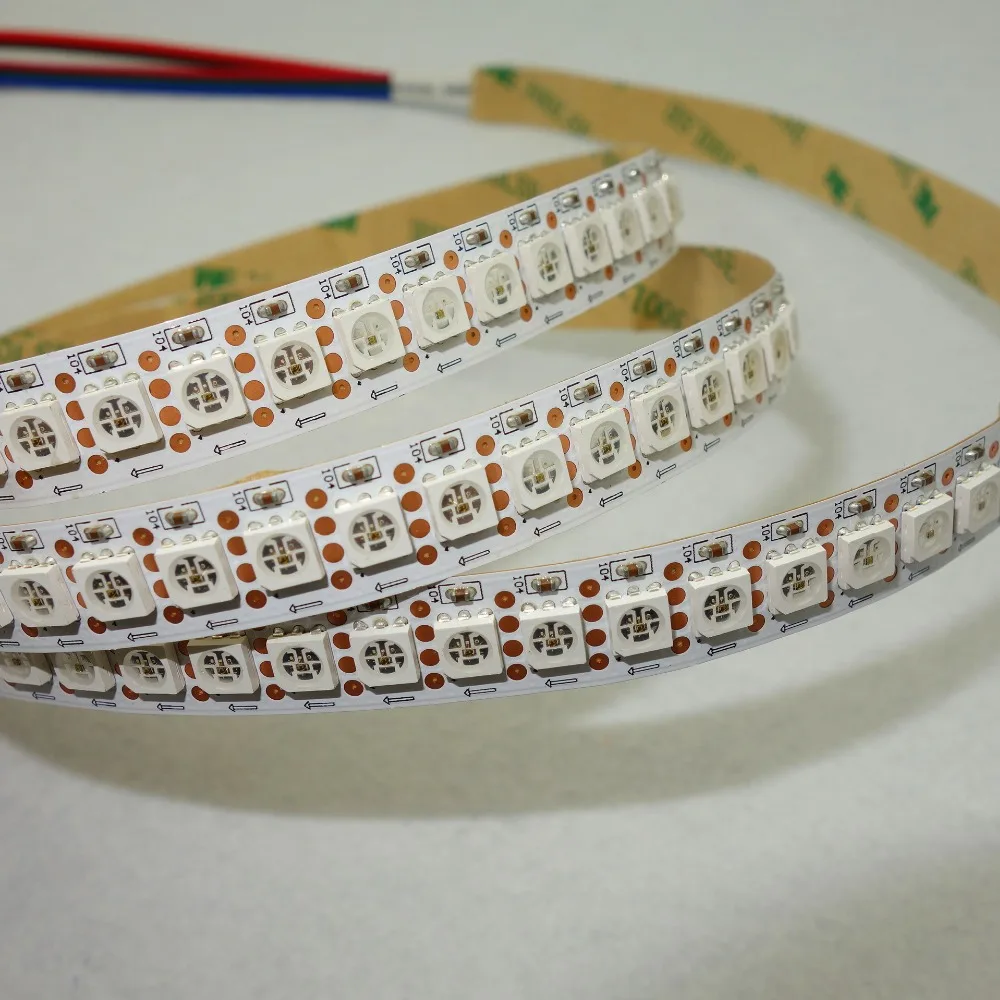 GS8208 (похож на WS2811 WS2813)144 светодиодный s/mDC12V адресная полноцветная RGB 5050 ная лента 2 м