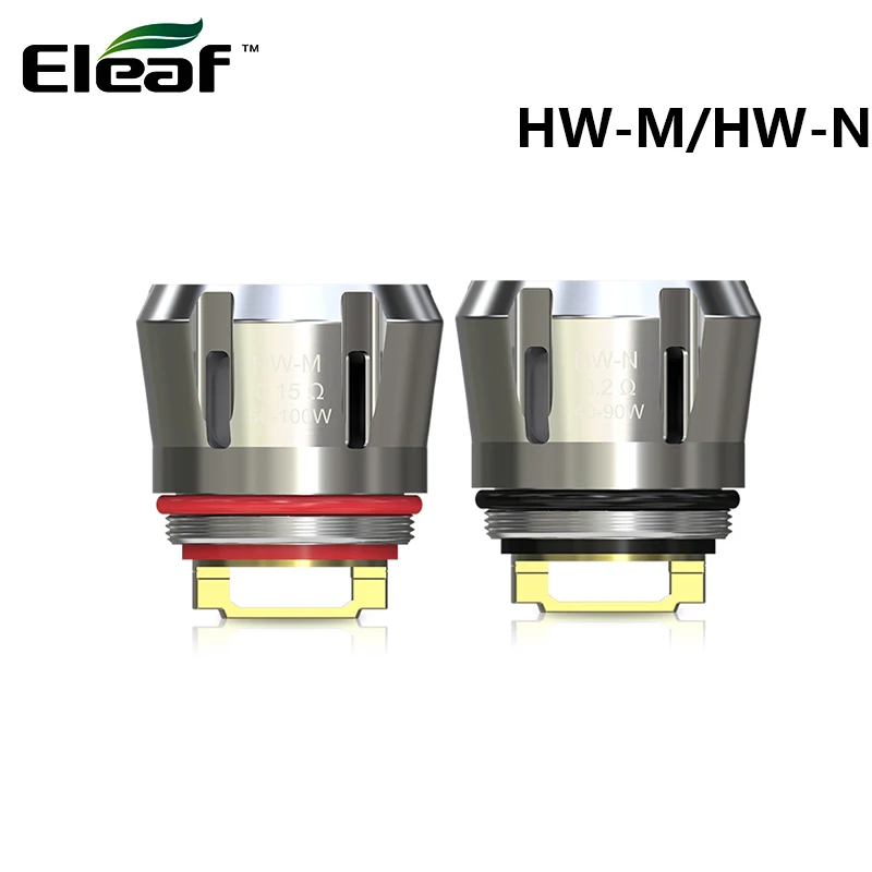 5PCS/lot Eleaf HW-M Head 0.15ohm HW-N 0.2ohm HW M N Coil Electronic Cigarette Evaporator For iJust 3 Kit ELLO Duro | Электроника