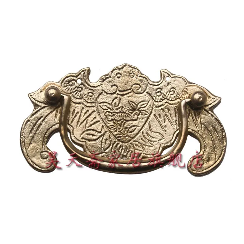 

[Haotian vegetarian] antique copper handle / Antique Hardware / copper fittings / ancient Accessories / HTD-022