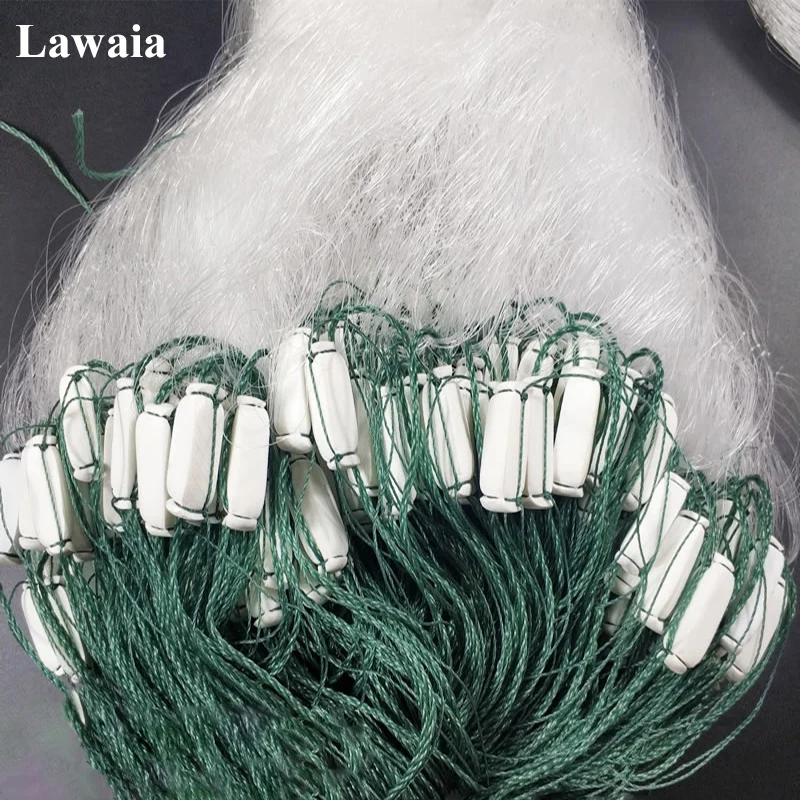 Lawaia рыболовные сети липкая сетка трехслойные липкие с поплавками длина 1 5 м 70