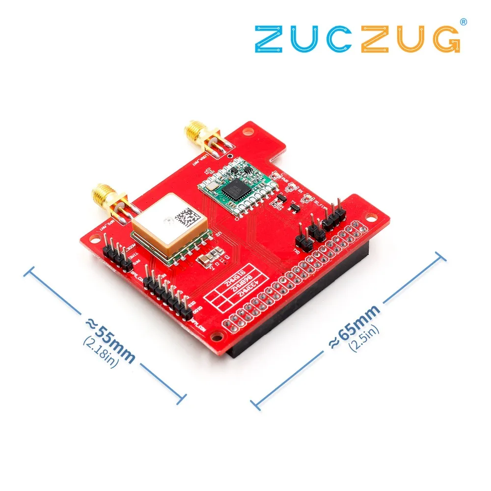 Ong расстояние беспроводной 433/868/915 МГц Lora и GPS Плата расширения для Raspberry