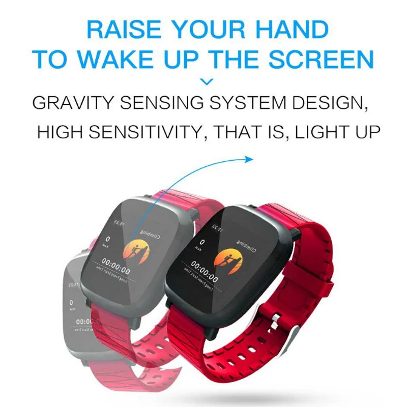 Wearpai Bluetooth Smart часы Для мужчин M30 с Цвет Экран цифровые спортивные Фитнес трекер