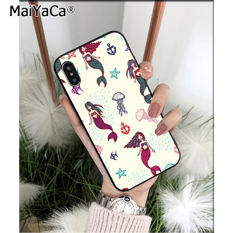 Мягкий силиконовый чехол MaiYaCa для Apple iPhone 8 7 6 6S Plus X XS MAX 5 5S SE XR | Мобильные телефоны и