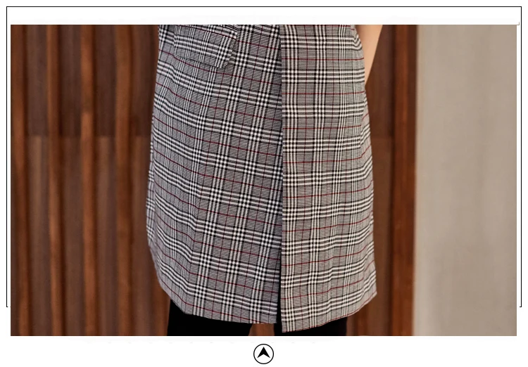 

Women Autumn Spring Fashion Vest Waistcoat Lady Office Wear Long Waistcoat Women Coat Casual Sleeveless Vest Jacket Plus Size