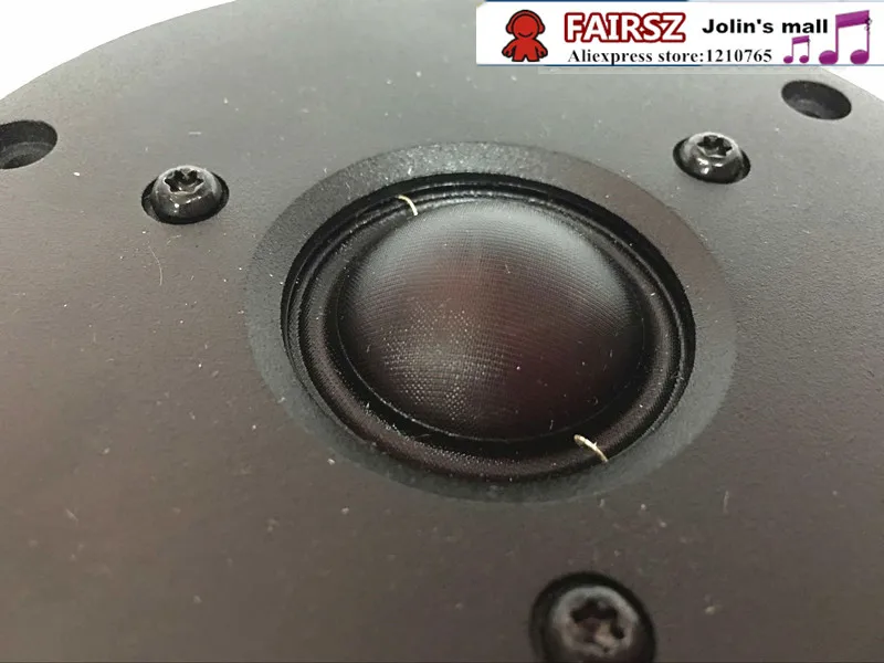 HiVi 2 5-дюймовый динамик высокой частоты DIY Q2R алюминиевая плата 6 Ом 30 Вт |