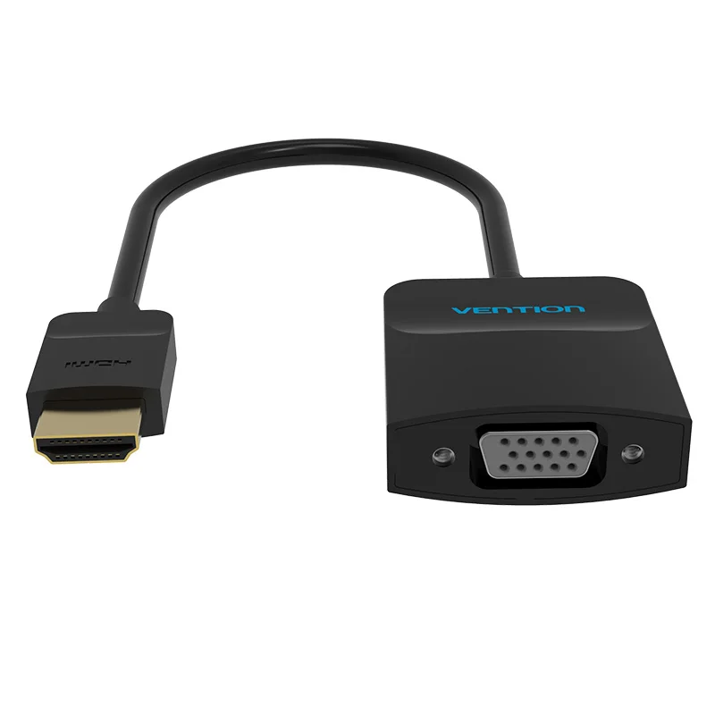 Адаптер Vention HDMI в VGA кабель преобразователь цифрового аналоговый видео аудио 1080p