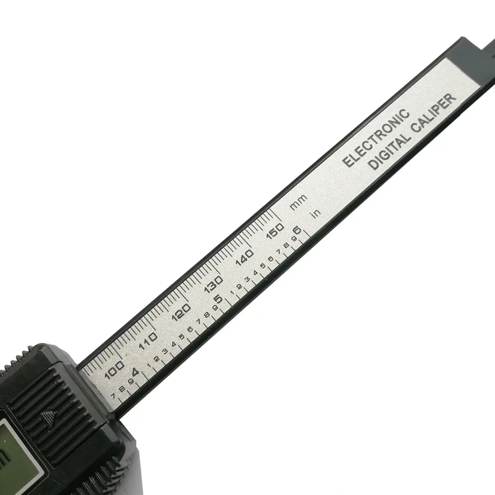 1 шт. цифровой штангенциркуль из углеродного волокна 150 мм длина 6 дюймов