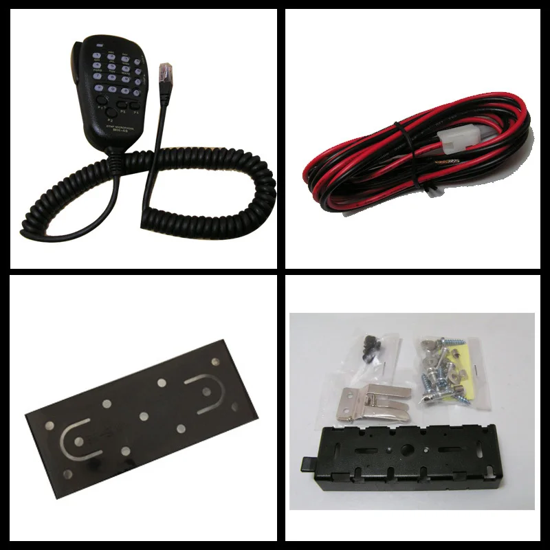 

Car Mobile radio transceiver Quad Band CB Radio Two Way Radio station 29/50/144/430MHz